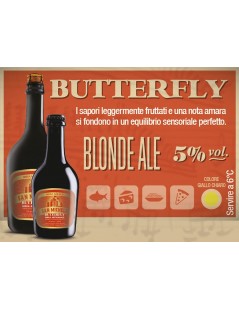Etichetta - Birra San Michele - Butterfly (Blond Ale)