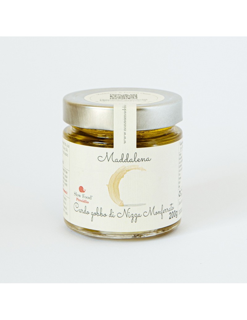 Cardo gobbo di Nizza Monferrato in olio extravergine di oliva